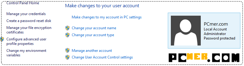 วิธีเปลี่ยนชื่อ User Name ใน Windows 8/8.1